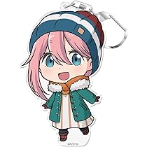 ゆるキャン△ アクリルキーホルダー 各務原なでしこ ゆるキャン△ ぷちこれ！アクリルキーホルダー 各務原なでしこ