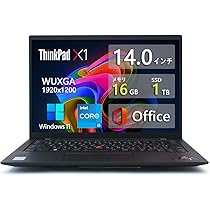 美品 X1 Carbon Gen9 11世代 i5 14型 WUXGA オフィス 61Ch3n2BhnL._AC_UL210_SR210,