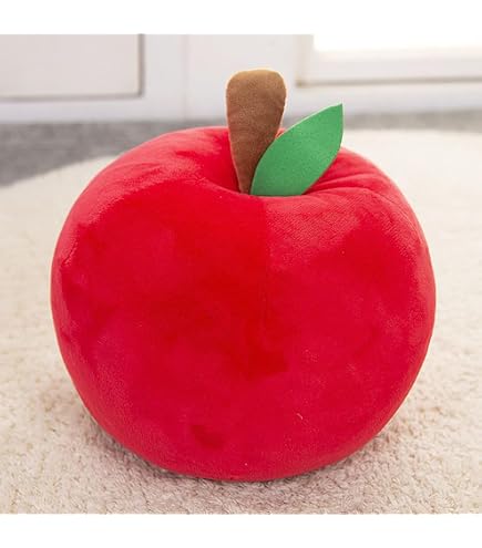 Amazon.co.jp: 果物 ぬいぐるみ 林檎 りんご 可愛い 抱き枕 丸い
