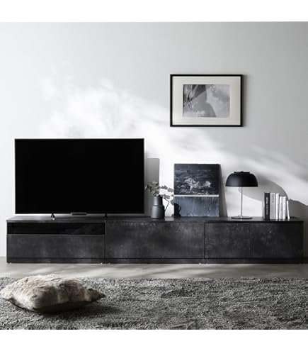 Amazon｜RASIK テレビ台 ローボード 幅240cm 引き出しタイプ