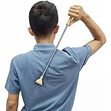 孫の手まごのておしゃれ伸縮17.5-50cm Back scratcher 竹製 ポータブル背面スクラッチ
