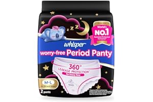 Whisper Koala Night Sanitary Panty Size M-L 2pcs