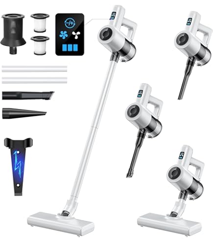 Amazon | 掃除機 コードレス【2026革新版！衝撃の45000pa超強力吸引