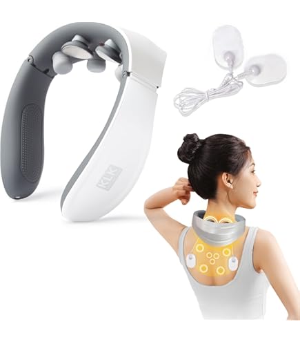 Amazon.co.jp: ネックケア 首 リラクゼーション器 【加温×EMS】 首元