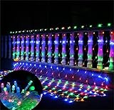LUCKY CLOVER-A 6メートル* 4メートル880 LEDライトクリスマスストリングライト妖精防水屋内と屋外の装飾8フラッシュモード、色