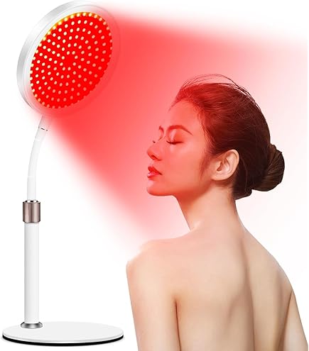 美品！　使用期間1ヶ月　近赤外線赤色EDライトセラピー パネル型 ／スタンド付き エイジングケアに最適！ 近赤外線赤色EDライトセラピー パネル型