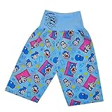 ドラえもん はらまき付き きゃらテコ ５分丈ステテコ パンツ DORAEMON（ブルー90cm）