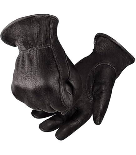 Amazon.co.jp: 洗える鹿革 レザー バイクグローブ 手袋