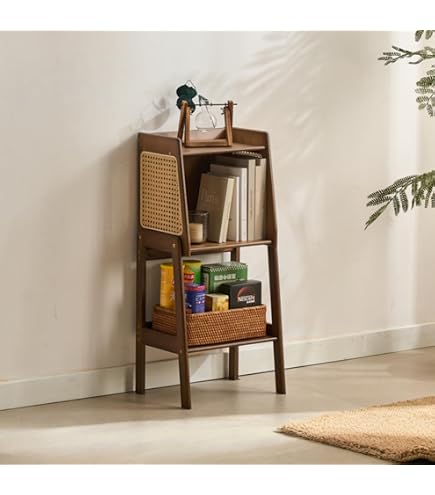 Amazon | アジアン家具 バリ家具 ♪ARチーク材 ナチュラルラック 3段