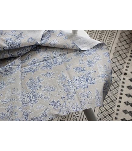 Amazon | フランス田園風景 アンティークトワルドジュイ ブルー