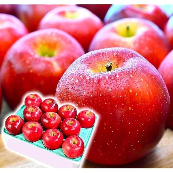 Amazon.co.jp: 長野県安曇野産 サンふじリンゴ 秀 11玉〜18玉 約5キロ