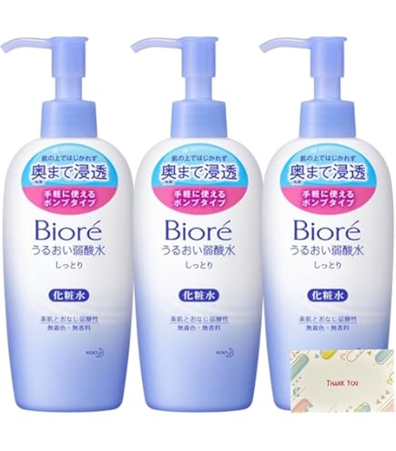 Amazon | ビオレ うるおい弱酸水 とてもしっとり つめかえ用 180ml