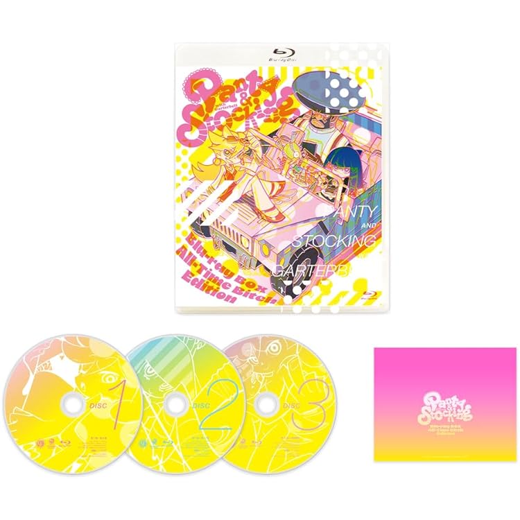 その他 New Panty & Stocking Blu-rayBOX New PANTY & STOCKING with GARTERBELT Blu-ray BOX: BD・DVD・CD