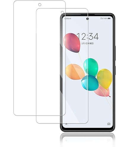 Amazon | あんしんファミリースマホ A303ZT 強化 ガラスフィルム 液晶