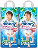 ムーニーマン エアフィット 男の子用 ビッグサイズ 76枚 (38枚×2個 ) (パンツタイプ)
