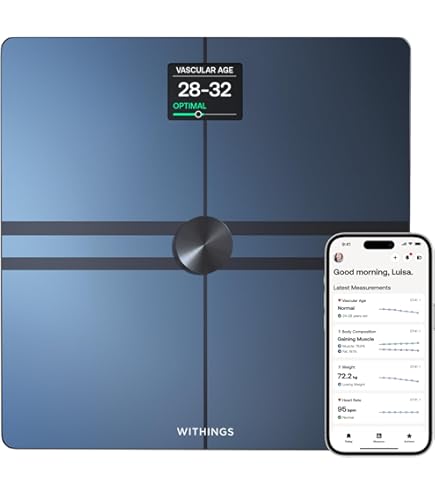 Garmin Index S2, Smart Scale with Wireless Connectivity, Measure