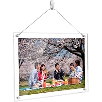 Amazon.co.jp: アクリルフォトフレーム A4判 210×297mm 額縁 写真