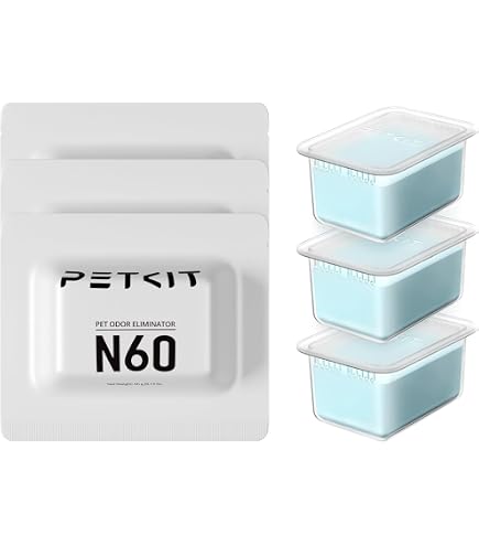 Amazon.co.jp: 【PETKIT】消臭キューブ N60 3個セット MAX PRO 自動