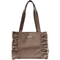 Amazon.co.jp: [ジゼル] トートバッグ 大きめ 大容量 帆布