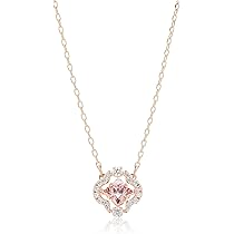 国内即発 SWAROVSKI 5514488 ネックレス Una necklace, Clover, Pink, Rose gold-tone plated | Swarovski