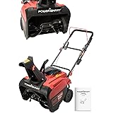 POWER SMART【国際ETL認証品】家庭用 除雪機 除雪幅53cm 除雪高:32cm エンジン式212cc(5.7馬力) スノーブロワー 4サイクル