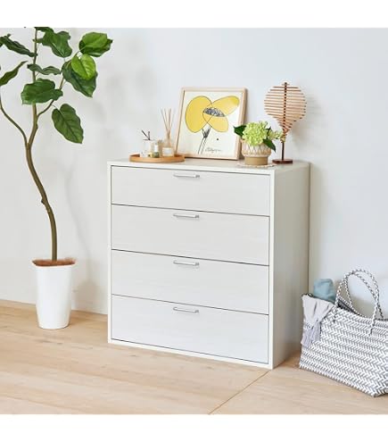 Amazon｜MALM チェスト（引き出し×3）, ホワイト 903.546.43｜チェスト