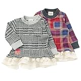 mother goose(マザーグース) チュニック (80～130cm) キムラタンの子供服 (11007x11307-163) ブラック 110