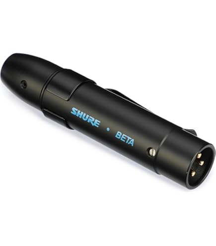 Amazon | SHURE RK100PK インラインプリアンプ | マイクプリアンプ