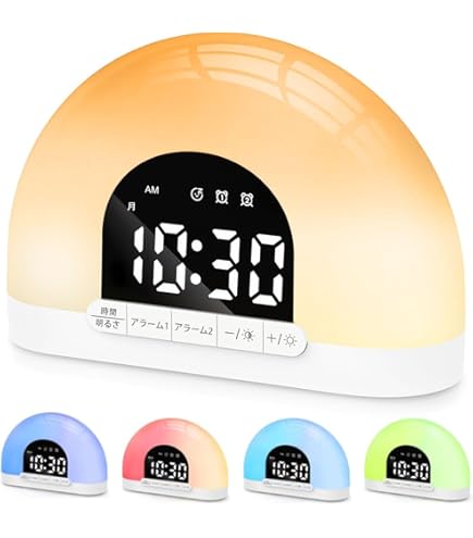 Amazon.co.jp: inti4s 光で起きる目覚まし時計 inti Energy Light