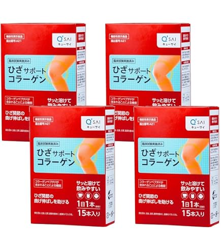 Amazon | キューサイ ひざサポートコラーゲン 30本入 6箱まとめ買い