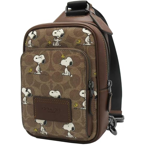 Amazon | [COACH] [コーチ] バッグ ショルダーバッグ ピーナッツコラボ