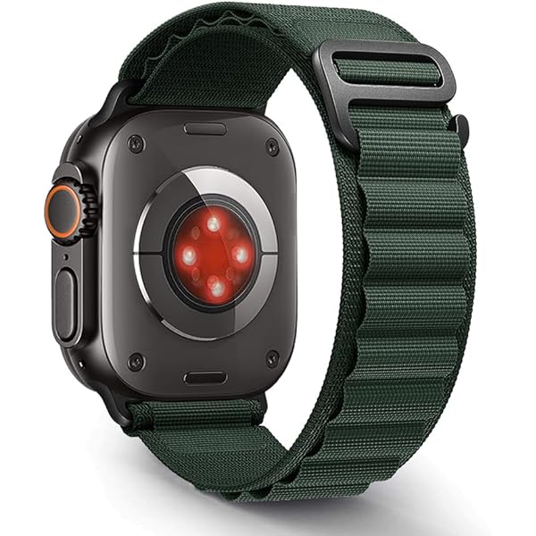 Amazon.co.jp: Apple Watch 49mmケース用オレンジアルパインループ - S