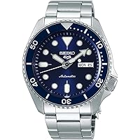SEIKO 自動巻き 腕時計 ターコイズブルーダイヤル Amazon | Seiko 自動巻き腕時計 メンズ - 5つのスポーツ - 曜日