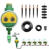 SKD かんたん自動水やりシステム 散水タイマー 自動散水 自動水やり器 ダイヤル式 (01.スターターキット（スプリンクラー）)
