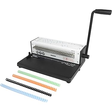 RAYSOONER 紙パンチと製本機。 Amazon | RAYSOONER SD-1201 くしリング製本機 A4サイズ 21穴