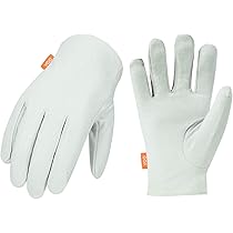 Amazon | [Vgo] 3双パック 豚革手袋 作業皮手袋 薄手袋 ぶた