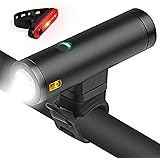 自転車 ライト【2000mAh大容量 TYPE C充電式】自転車ヘッドライト 防水 LEDヘッドライト 高輝度 800ルーメン 5つ調光モード 防振 クロスバイク ロードバイクライト 懐中電灯兼用 前照灯 登山 夜釣り 日本語説明書付き Z-18A
