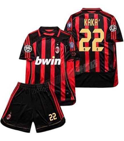 Amazon | 復古版 ACミラン サッカー ユニフォーム 2006 シーズン