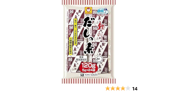 Amazon マルちゃん だしの素鰹あじ 1g 5g 24袋 マルちゃん 和風だし 通販
