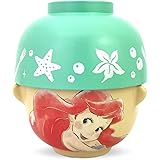 サンアート ディズニー 「リトル・マーメイド」 アリエル 汁椀・お茶碗 セット ミニ 200ml クレヨンタッチ SAN3289-7 日本製