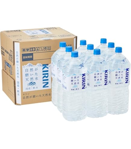 Amazon.co.jp: [2CS]伊藤園 磨かれて、澄みきった日本の水 信州 (2L×6