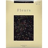(フルール) Fleurs ディアドロッププリント パンティストッキング （パンスト）