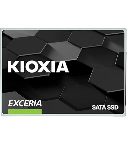 KIOXIA EXCERIA 480GB SATA SSDアップグレード