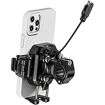 Amazon.co.jp: Kaedear(カエディア) バイク スマホホルダー QI