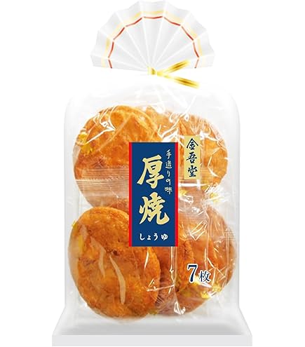 Amazon.co.jp: 味泉 米どころみちのくせんべい しょうゆ 110g ×4セット