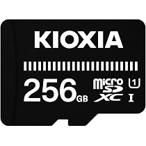 KIOXIA 256GB microSDXC UHS-I Class10 50MB/s