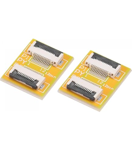 Amazon | uxcell FFC FPCコネクタボード22ピン0.5mmソケットから2.54mm