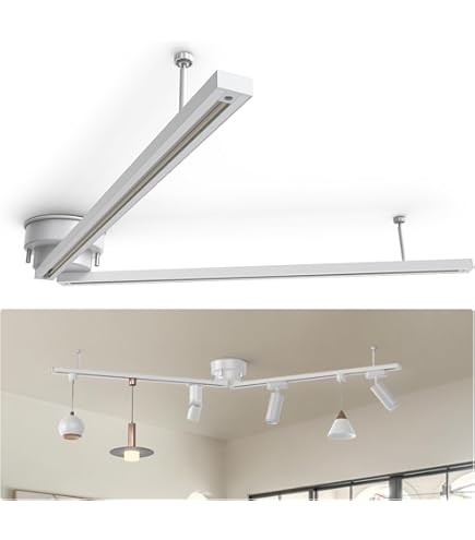 Amazon.co.jp : Wellux LEDダクトレールライト 1000mm ベースライト 2