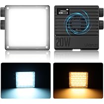 Amazon | Ulanzi LE20 LEDビデオライト 20W撮影ライト 小型 超高輝度