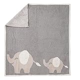 Barefoot Dreams Cozychic Follow Me Blanket [ #661 ] (カラー：Dove gray－Stone－Cream） [並行輸入品]